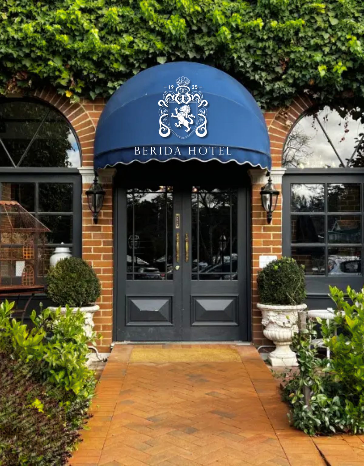 Entrance to Berida in Bowral